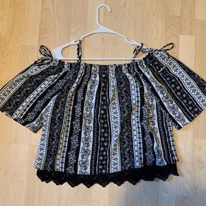 off the shoulder top